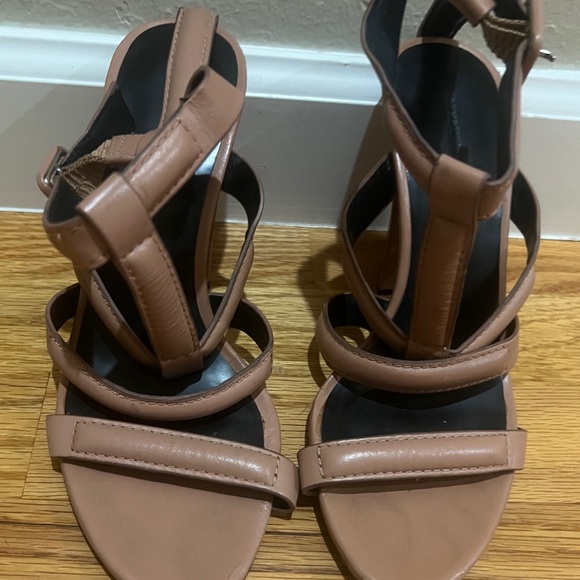 Alexander Wang Tan Sandals with Straps - Picture 1 of 4